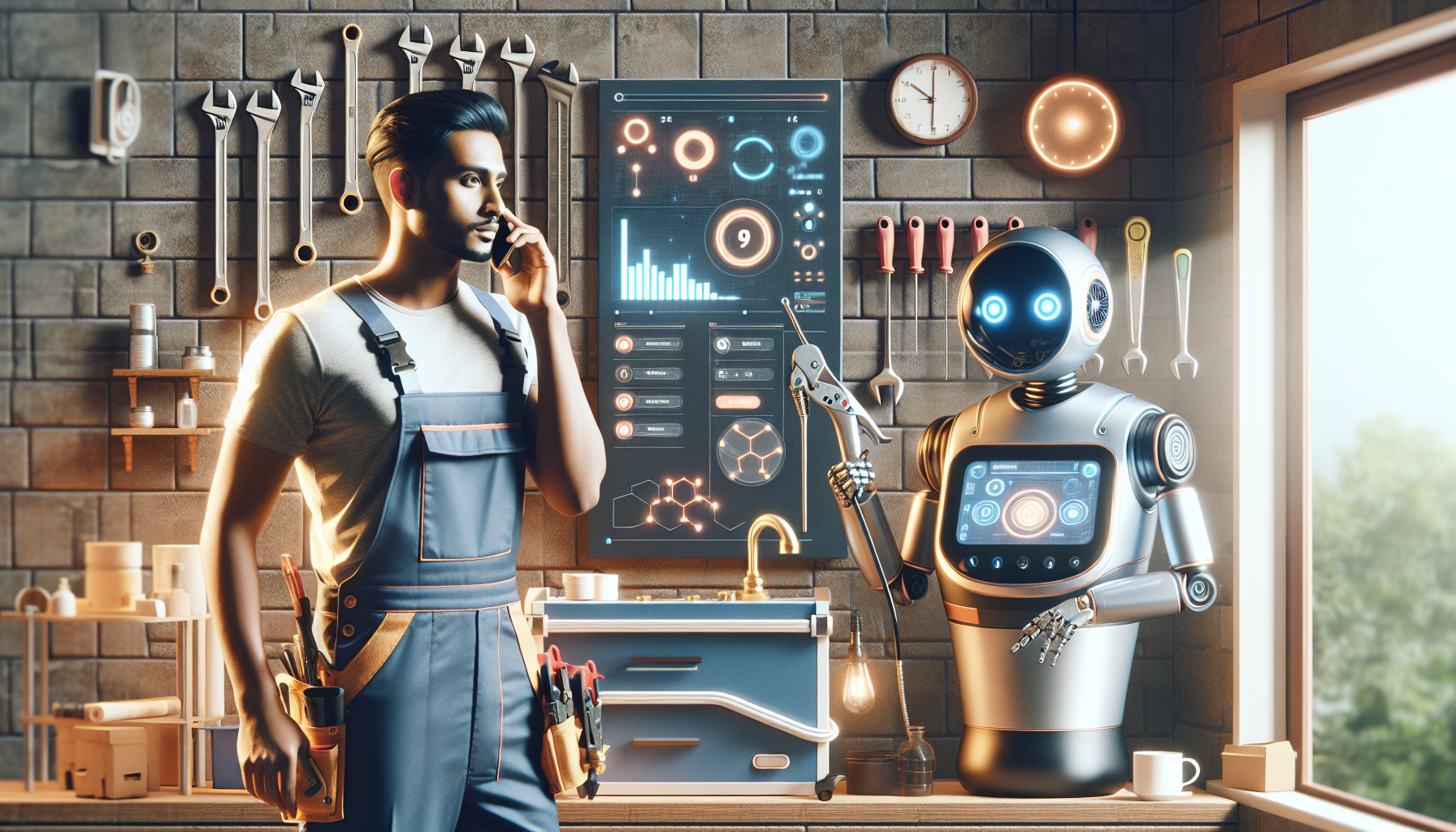 AI Receptionist for Plumbers: Answer Every Call While on a Job